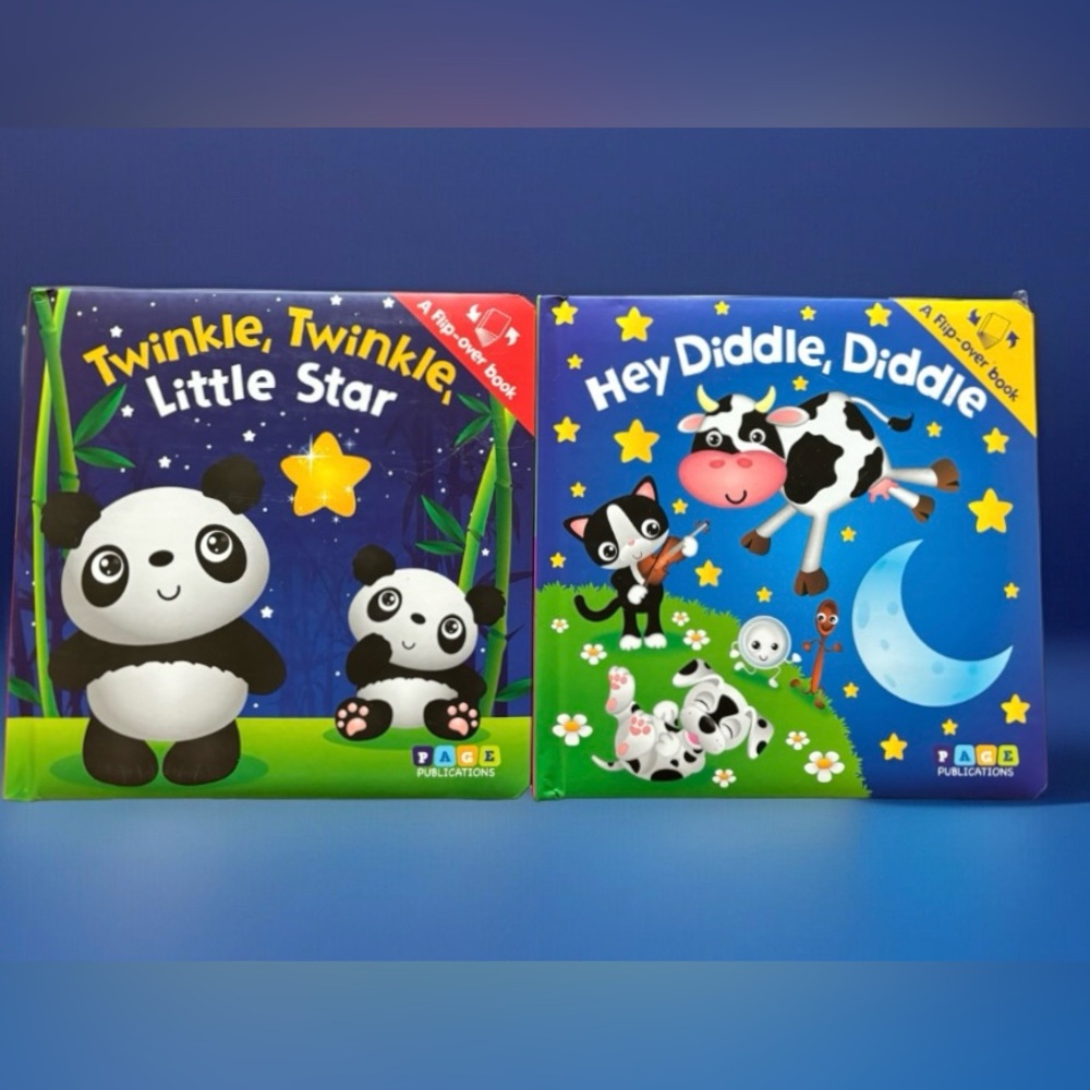 NWOT Set of Flip-Over Children’s Books